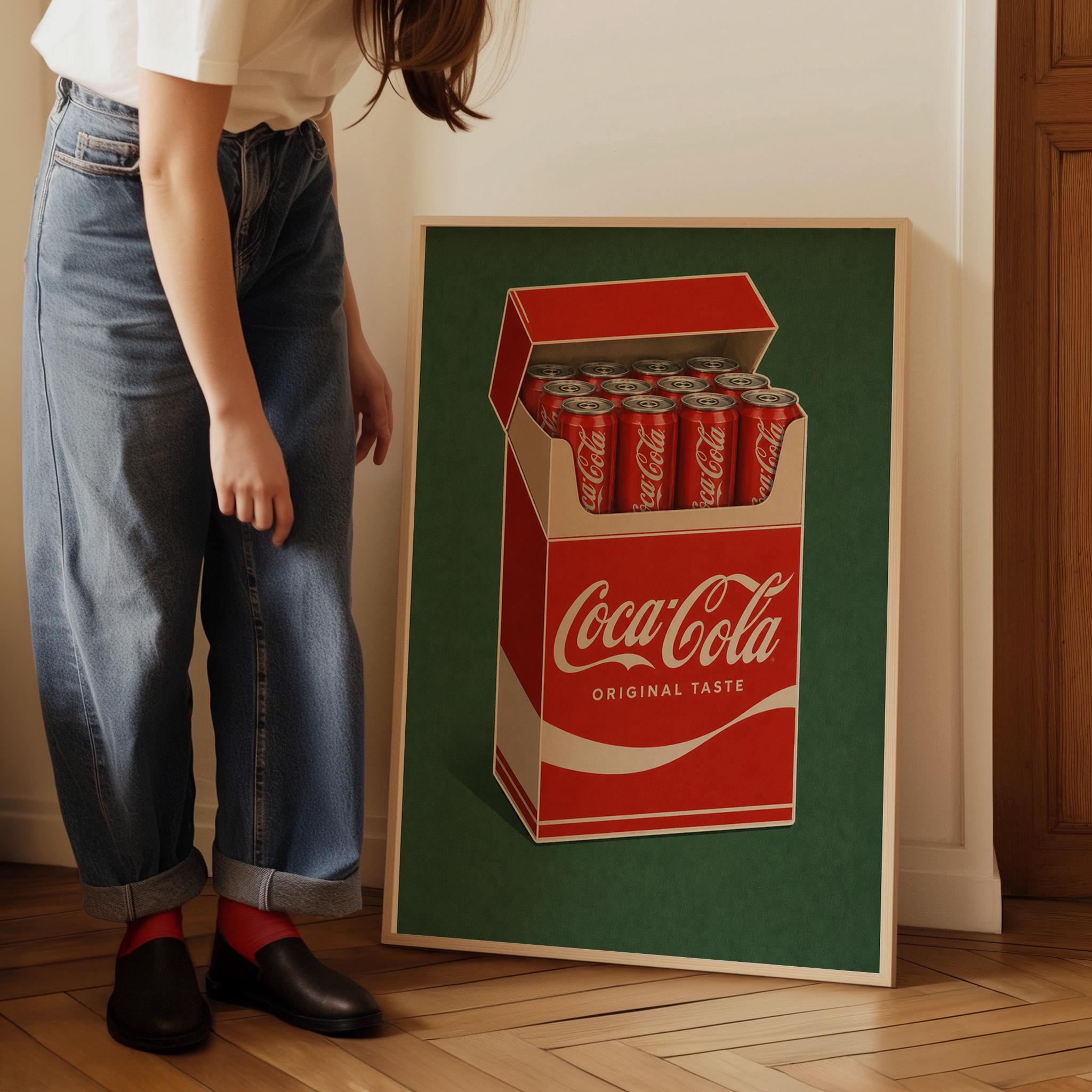 ヴィンテージ コカコーラ ポスター - Etsy 日本