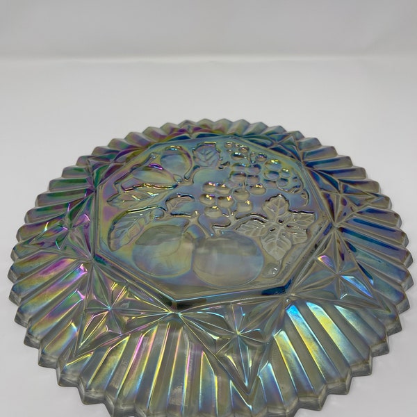 Carnival Glass plate