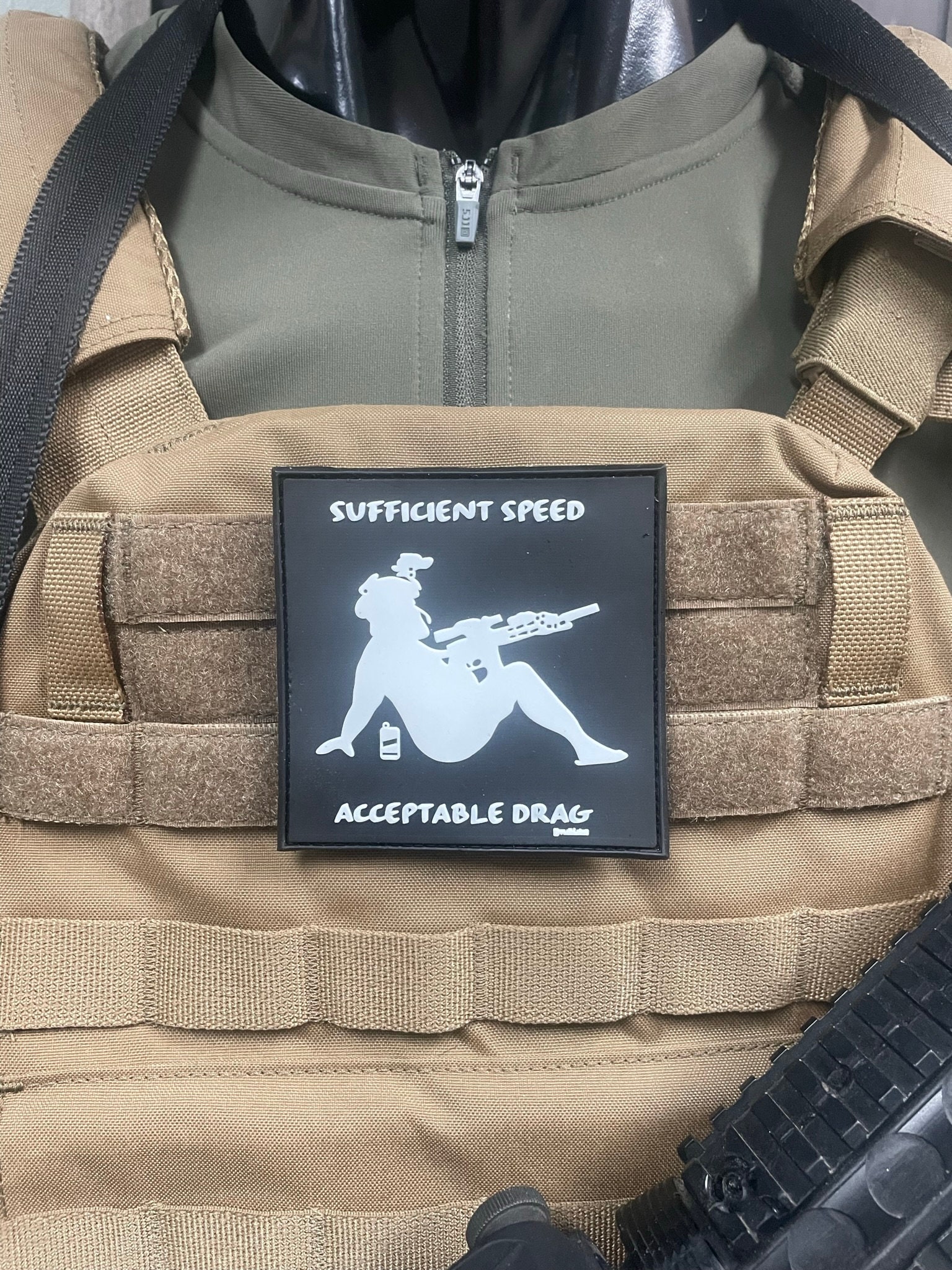 Mini Moral Plate Carrier and Patches
