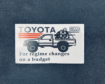 Toyota: Regime Change on a Budget