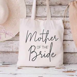  TOPDesign Canvas Tote Bag for Mother of the Groom, Mom Gifts  for Mother in Law at Wedding, Engagement, Bridal Shower, Appreciation Gift  from Bride : Clothing, Shoes & Jewelry