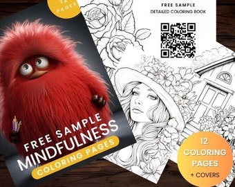 FREE Sample Coloring Book Available | **NO PURCHASE** | Link in Description