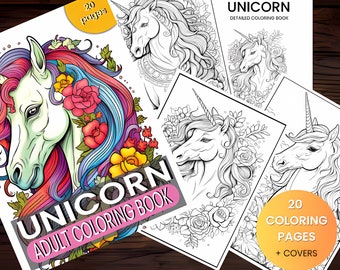 Enchanting Wildlife Coloring Book for Grown-Ups | Exquisite Printable Coloring Pages with Captivating Animals | Perfect for Relieving Stress