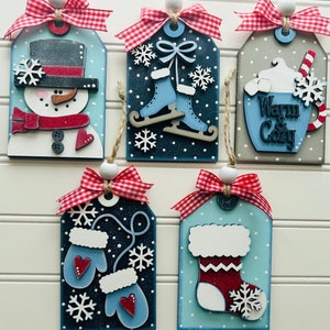 DIY Christmas Ornaments, Christmas Gift Card Holders, Christmas Money Holders, Christmas Tags, Unfinished Christmas Wood Blanks