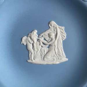Wedgwood Blue Jasperware Trinket Dish