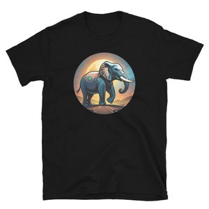 T-Shirt Elephant / Soft Unisex Tshirt for Animal Lovers