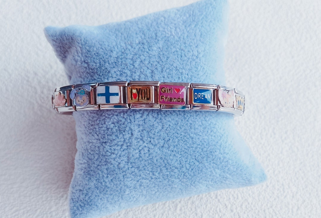 Italian Charm Bracelet, Italian Charms Your Choice, Classic Italian