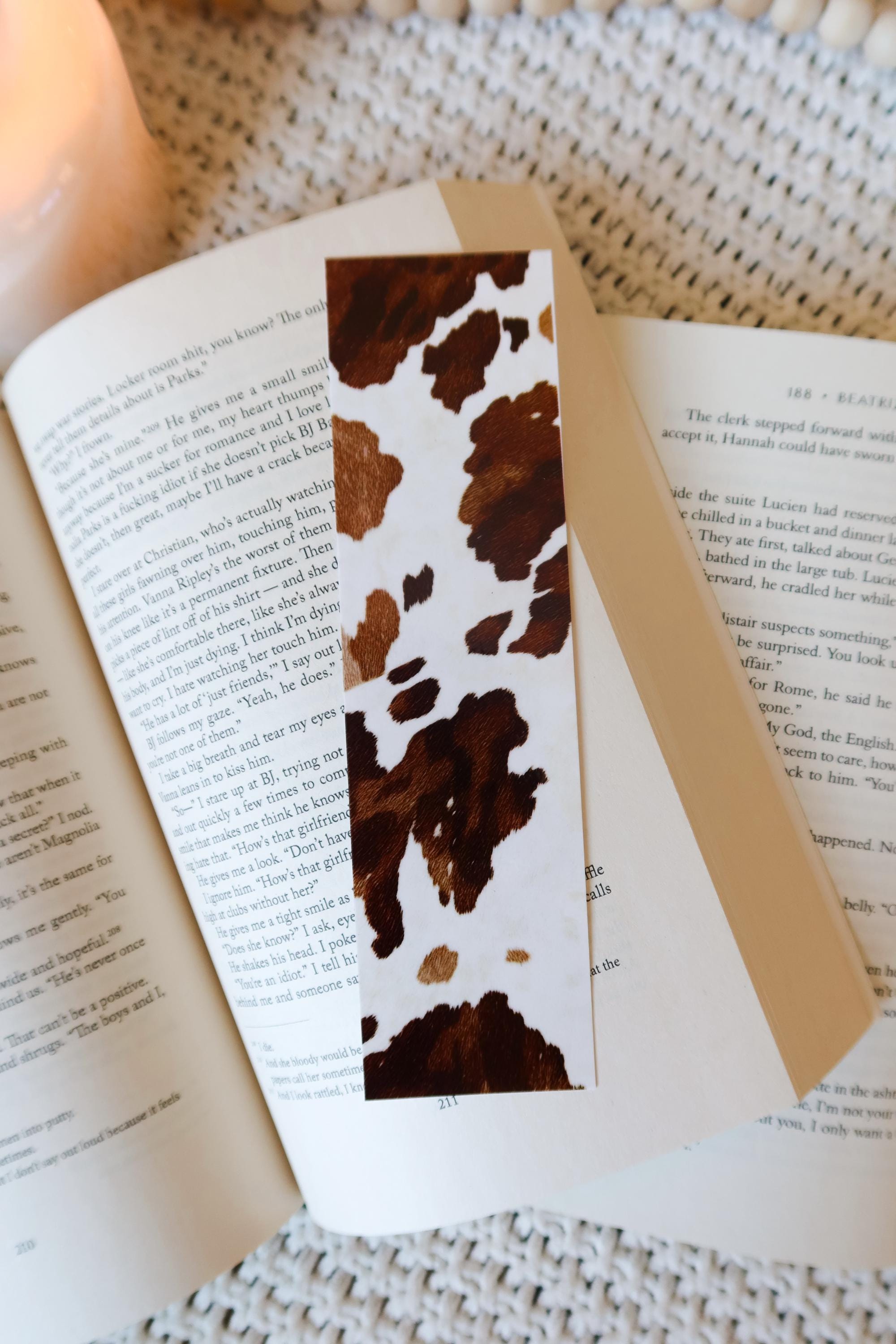 Western Aesthetic Bookmark Set | Cowboy Romance Reader | Handmade ...