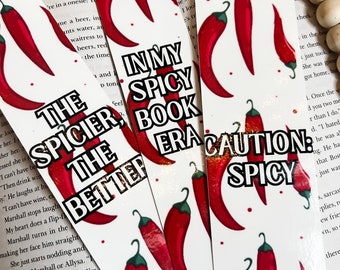 Spicy Bookmarks | Handmade Laminated Bookmarks | Smut | Romance Books | Book Tok | Bookish | Girlfriend Gift | Book Club | Aesthetic | Read