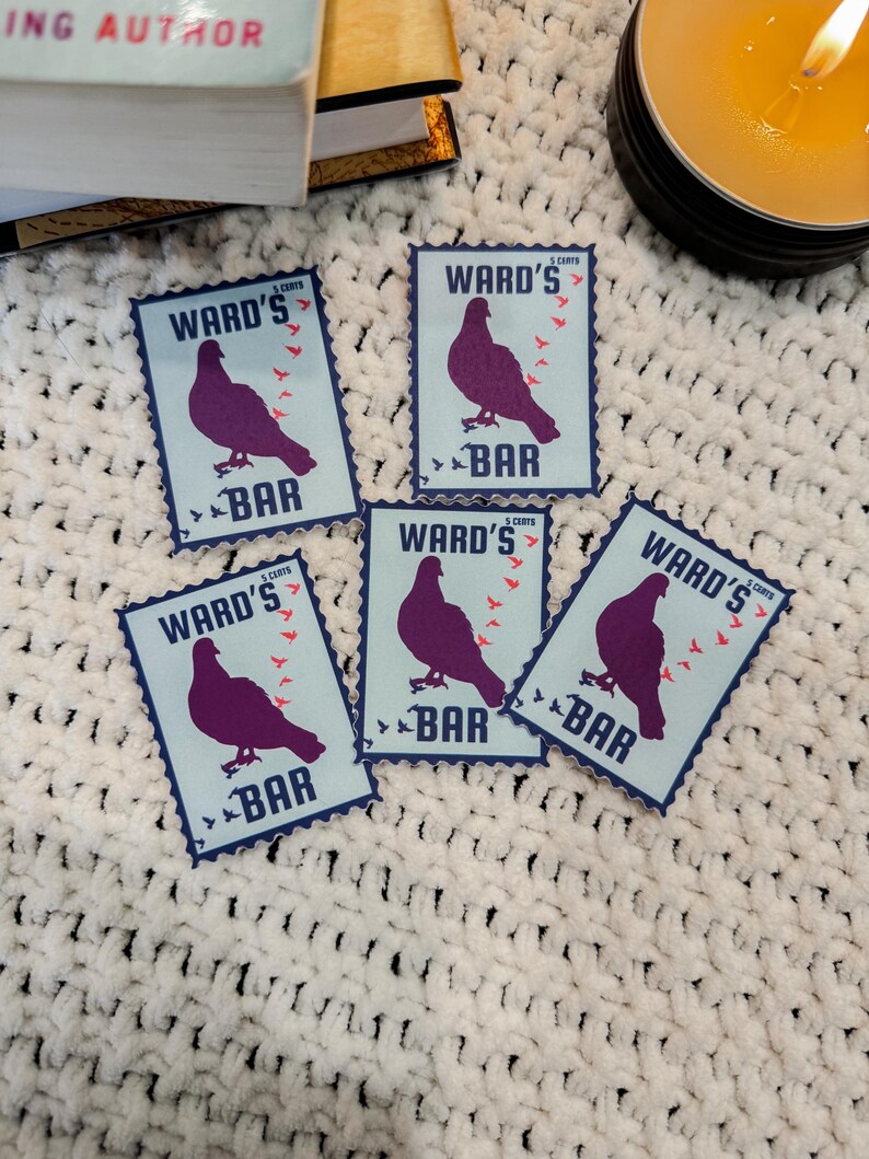Ward Map Sticker Wards Bar | Reminders of Him Stamp Vinyl Sticker | Kindle Sticker ...