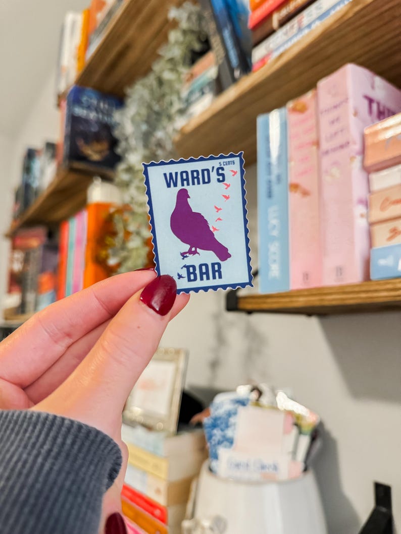 Ward Map Sticker Wards Bar | Reminders of Him Stamp Vinyl Sticker | Kindle Sticker ...