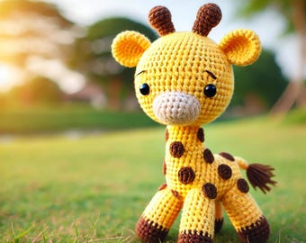 Crochet Giraffe Pattern Amigurumi Tutorial