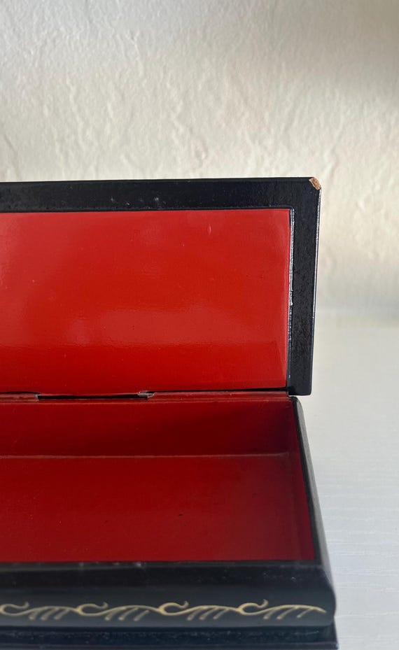 Decorative Lacquer Box “The Ruby” Mucha - image 5