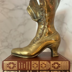 Solid Brass Victorian Boot