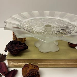 Vtg Christmas Mikasa Silent Night Cake Stand