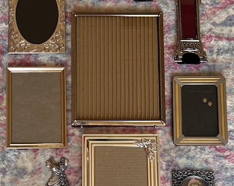 Vintage Ornate Metal Frames