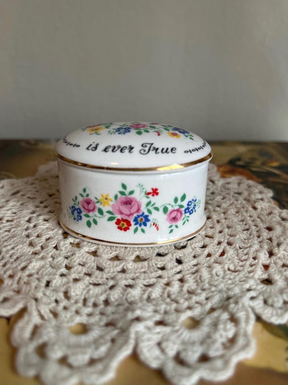 Staffordshire Trinket Box