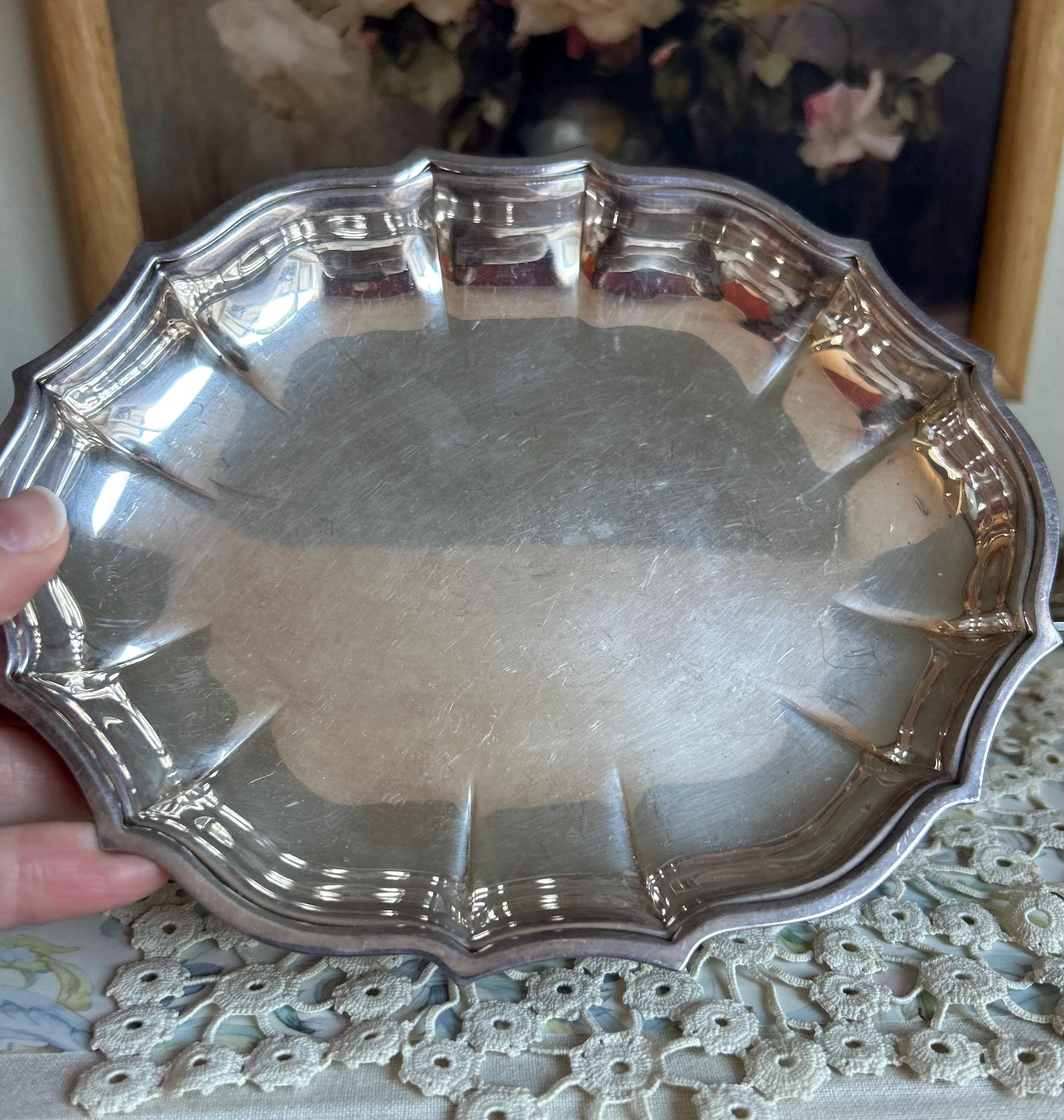 【INTERNATIONAL SILVER】ギャラリートレー 38cm INTERNATIONAL SILVER】ギャラリートレー 38cm International Silver