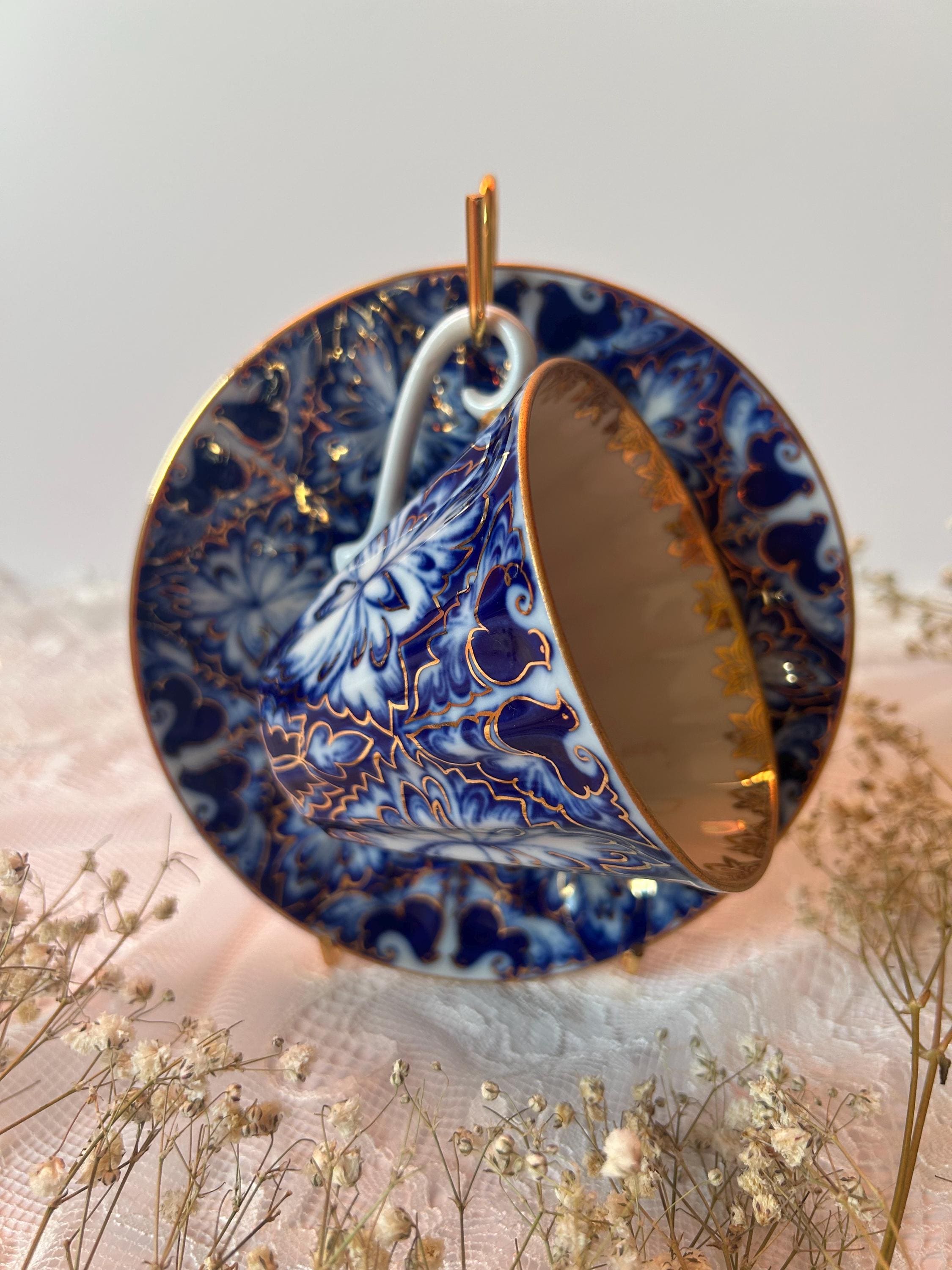 Lomonosov Teacup - Etsy Lomonosov Teacup - Etsy
