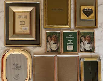 Vintage Metal and Brass Frames