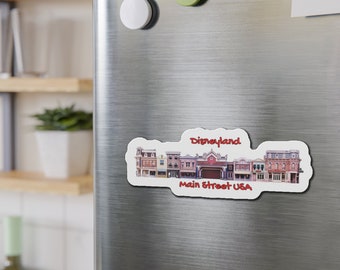 Magical Disney Main Street Magnets: Nostalgic Souvenirs