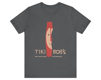 Retro Tiki Bobs San Francisco T-shirt: nostalgisch T-shirt Californië