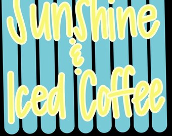 Sunshine and coffee svg