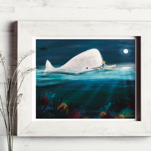 My Friend Whale Print