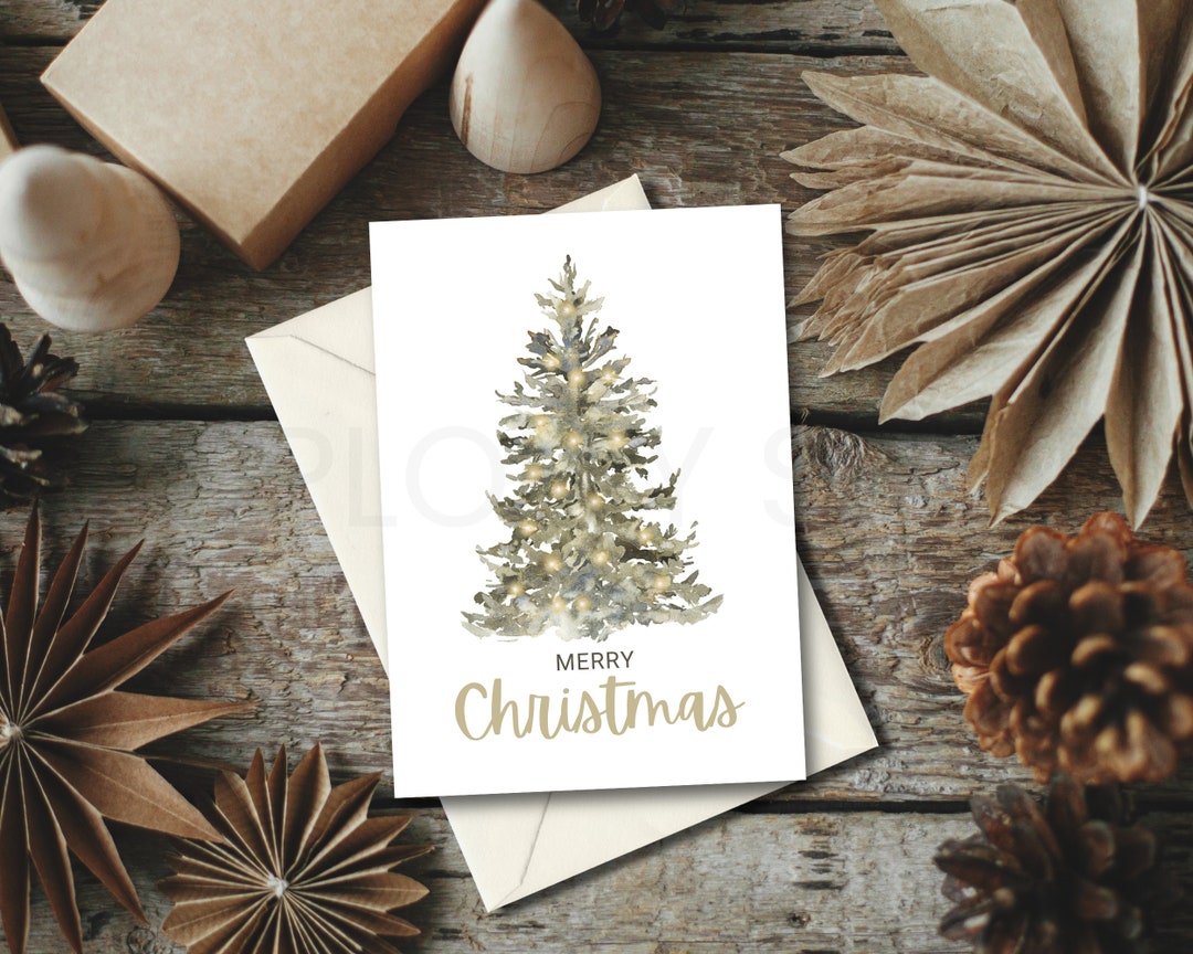 Boho Christmas Cards 