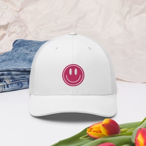 Smiley Face Trucker Hat