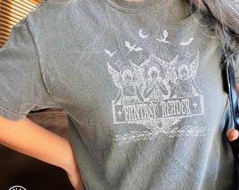 Fantasy Leserbuch Shirt, vierter Flügel, Acotar, Fantasy Thron