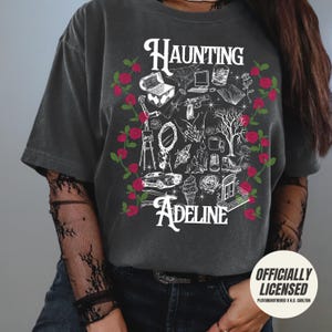 LIZENZIERT Haunting Adeline Merch, Zade Meadows, Spicy Book Shirt Booktok, Dark Romance Books, Merch Bookish T-Shirt Fantasy Reader Tbr Smut