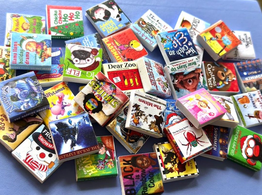 Custom Children's Mini Books (you Pick or Random Selection), Dollhouse ...