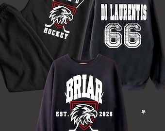Briar U, OffCampus Merch, Garret Graham, Briar Universität Hockey, Das Angebotsbuch, Jogginghose, Sweatshirt