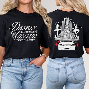 Devils Night Comfort Colors T-Shirt: Damon Torrance & Winter Ashby