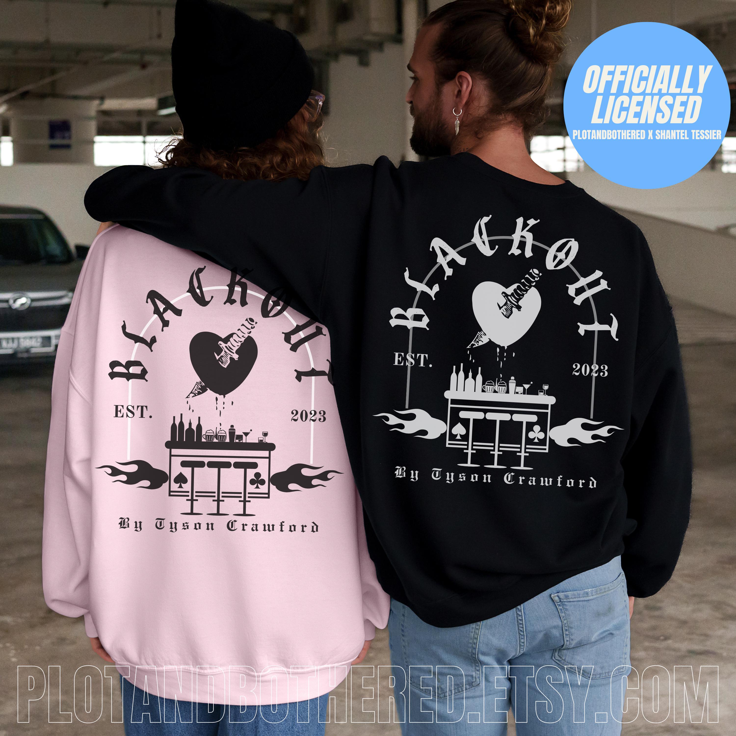 Officially Licensed Blackout Crewneck Sweatshirt - Tyson Crawford 