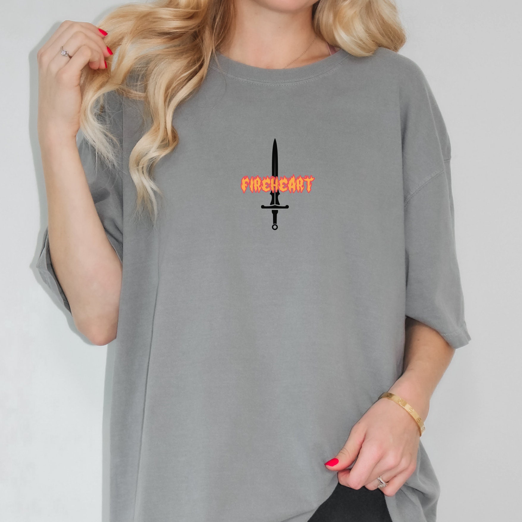 Fireheart Inspired, Aelin, The Thirteen, TOG, Throne of Glass, Book Shirt Booktok Merch, Bookish T-shirt, Romantasy, Fantasy Books