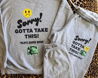 AudioBooks, Book Merch, Reader Sweatshirt, Book Lover Gift, Audio Book Reader