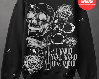 OFFICIALLY LICENSED, Barrington U, LORDS, Shantel Tessier, Ritual, Sinner, Sacrifice, Dark Romance Reader, Book Shirt, Booktok Merch