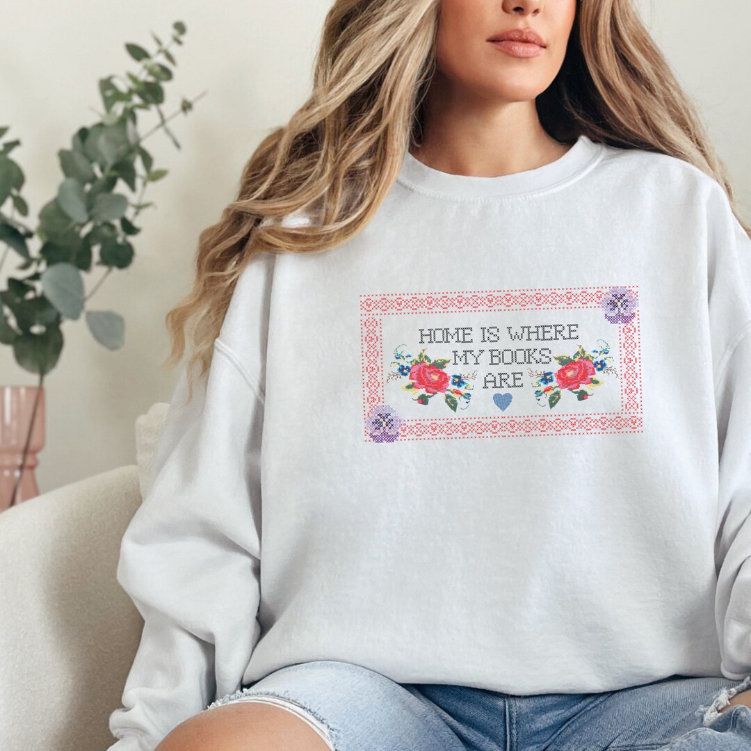 Book Lover Sweatshirt, Romantasy Reader Merch, Bookish T-shirt, 