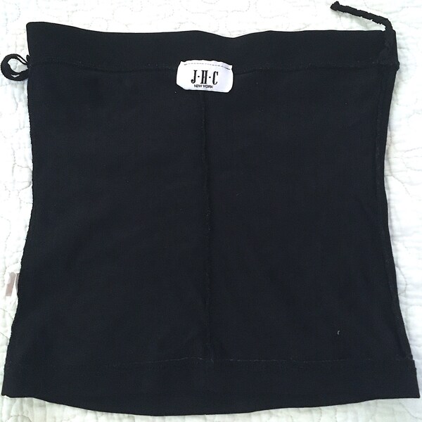 J.H.C Black Bustier XS from NYC Vintage 1998 Very Good Condition/ Bustier noir de la marque J.H.C NYC Vintage 1998 en très bon état