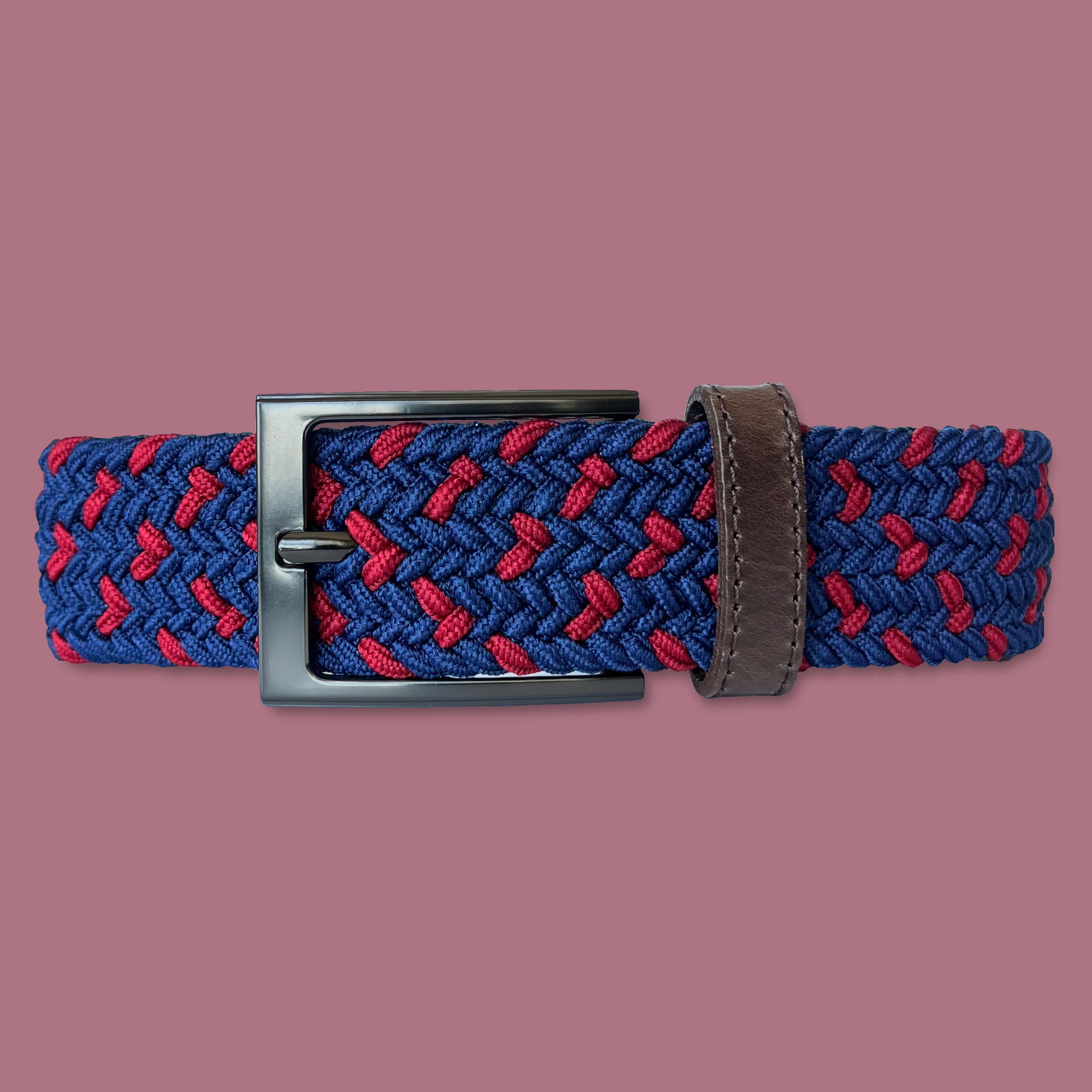 Blue Braided Beaded Red Rope Belt Red Braided Rope Belt - Etsy main image 4