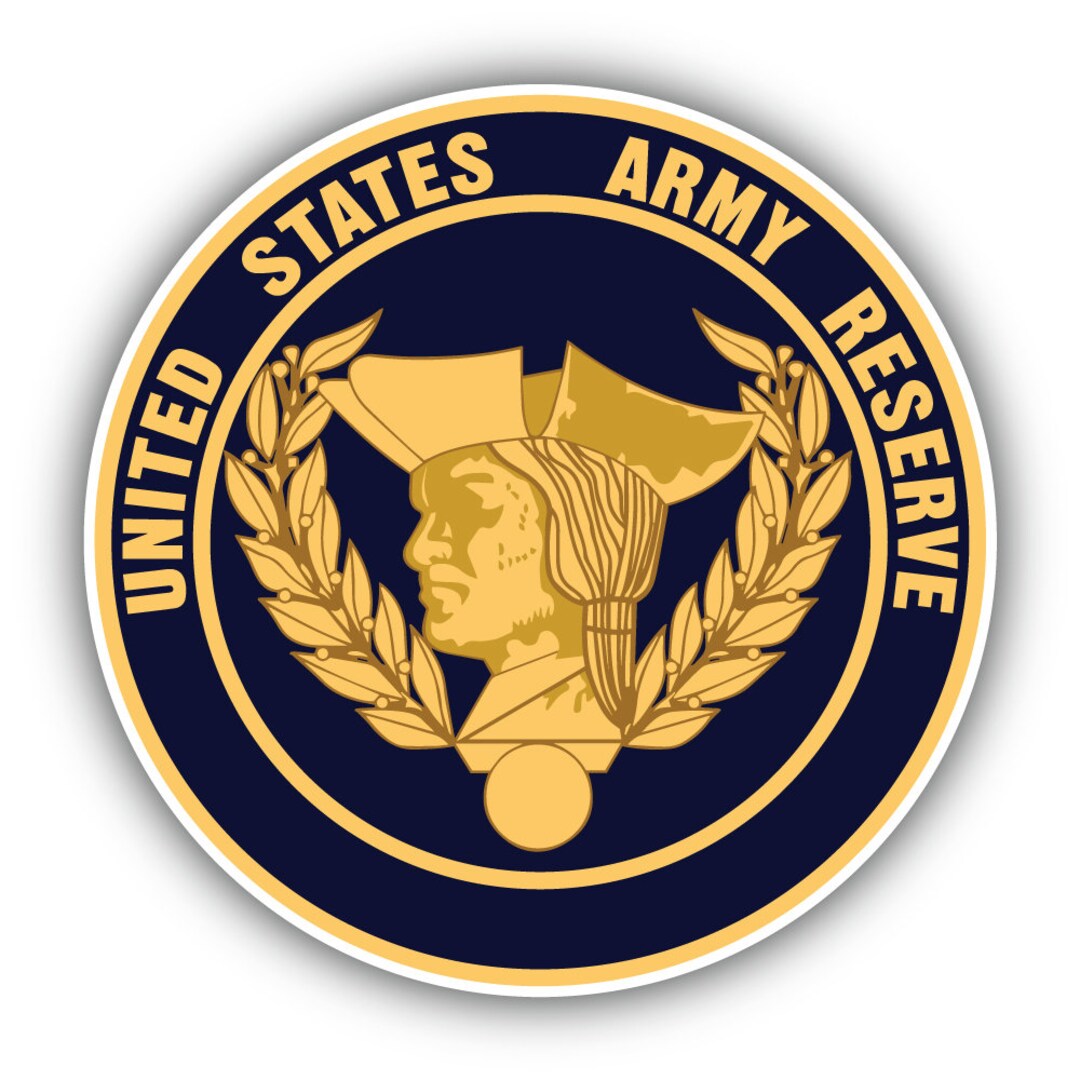United States Army Reserve Seal Vinyl Sticker Car Bumper Decal Etsy