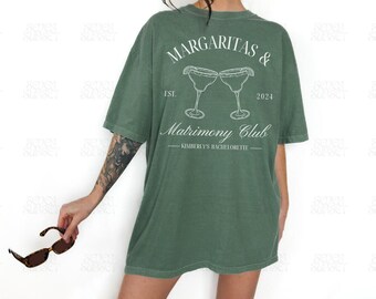 Margs And Matrimony Bachelorette Shirts Final Fiesta Bachelorette Merch Margarita Social Club Shirt Tequila Bach Gifts Comfort Colors Shirt