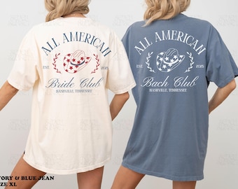 American Bachelorette Party Shirts Fourth Of July Bachelorette Shirt Independence Day Bride Top 4th of July Party Outfit Comfort Colors Tee