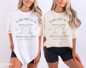 Margs And Matrimony Bachelorette Shirts Final Fiesta Bachelorette Merch Margarita Social Club Shirt Tequila Bach Gifts Comfort Colors Shirt