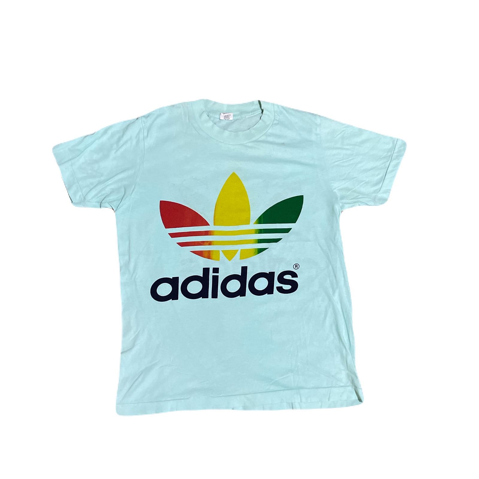 Adidas 80s t shirt - Etsy 日本