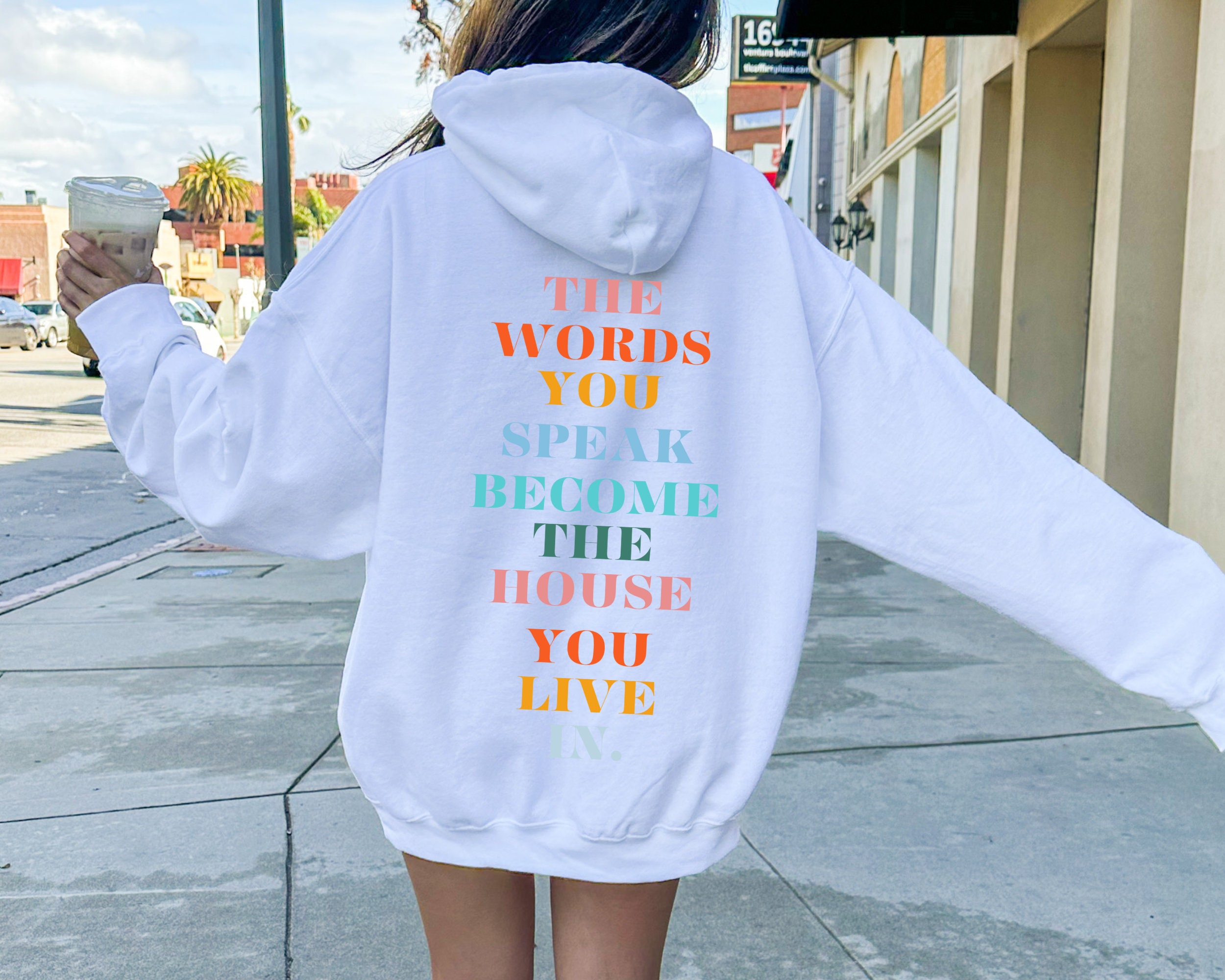 Bright Colors Hoodie - Etsy UK
