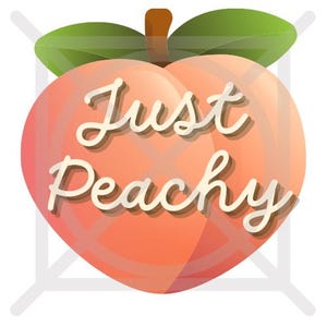 Téléchargement numérique Just Peachy PNG/SVG