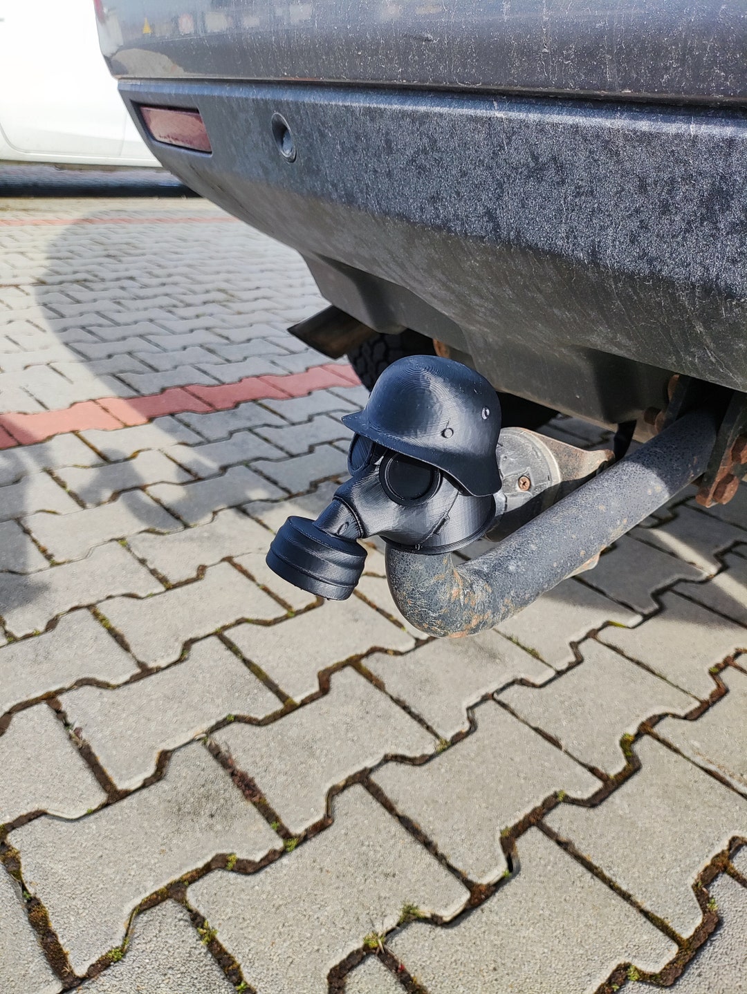 Trailer Hitch Cover Gas Mask M38 Cover Cap Trailer Hitch Etsy